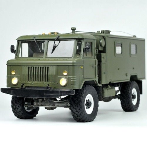 [#90100039] [미조립품] 1/12 GC4M 4x4 Command Post Vehicle (CPV) Military Truck Kit - GAZ-66 w/Kung body : Soviet and later Russian Army (크로스알씨 군용 트럭)