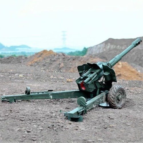 [#90100044] [미조립품] 1/12 D20 152mm Howitzer Towed Gun Trailer kit