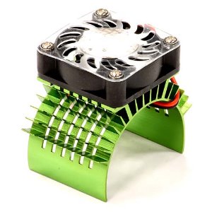 Super Motor Heatsink+Cooling Fan 750 for Traxxas Summit (Green)