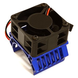 42mm Motor Heatsink+40x40mm Cooling Fan 17k rpm  E-Revo (Blue)