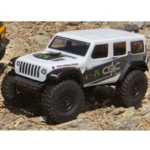 매장입고[AXI00002T1]AXIAL 1/24 SCX24 2019 Jeep Wrangler JLU CRC Rock Crawler 4WD RTR, White