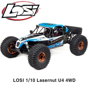 [매장입고]레이저넛 LOSI 1/10 Lasernut U4 4WD Brushless RTR with Smart ESC