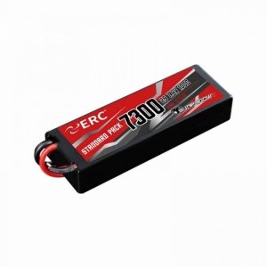 SUNPADOW ERC Lipo Battery 7300mAh 2S1P 7.4V 100C (#ERC7300)하드케이스, Deans